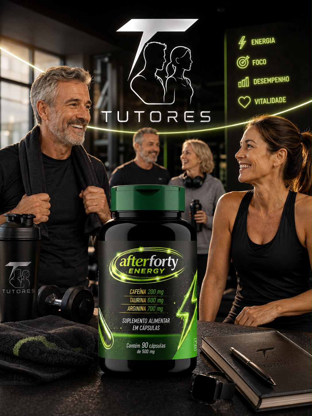 Afterforty ENERGY 500mg - 90CPS