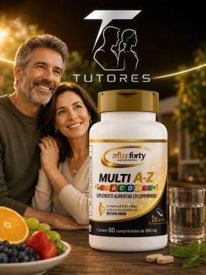Afterforty MULTIVITAMINICO AZ 800mg C/ 60 Comprimidos